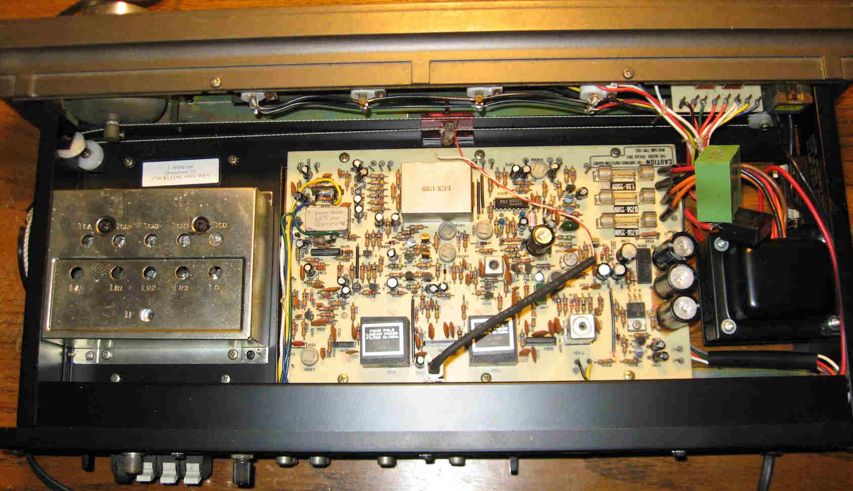 Luxman audio products audio schematic 